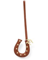 Aigner - Horseshoe Stud-Embellished Bag Charm - Lyst