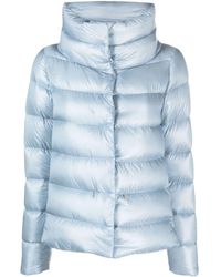 Herno - Funnel-neck Padded Jacket - Lyst