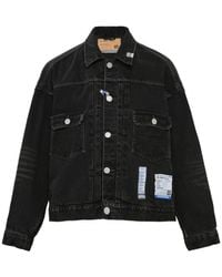 Maison Mihara Yasuhiro - Long-Sleeve Denim Jacket - Lyst