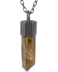 Parts Of 4 - Sterling Talisman Citrine Necklace - Lyst