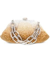 Judith Leiber - Gemma Crystal-Embellished Chain-Link Clutch Bag - Lyst