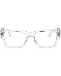 Versace - Brille Mit Medusa-Schild - Lyst