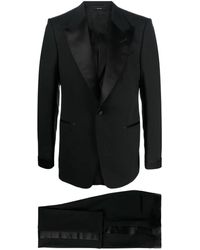 Tom Ford - Wool Stuphared Abito - Lyst