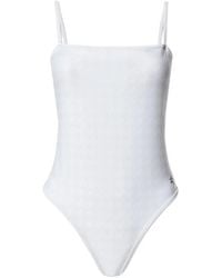 Perfect Moment - Houndstooth-Pattern Swimsuit - Lyst