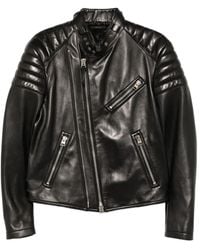 Tom Ford - Leather Biker Jacket - Lyst