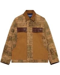 Junya Watanabe - Panelled Print Jacket - Lyst