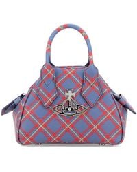 Vivienne Westwood - Bolso de mano Yasmine mini de piel con estampado - Lyst