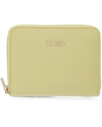Liu Jo - Small Logo-Plaque Wallet - Lyst
