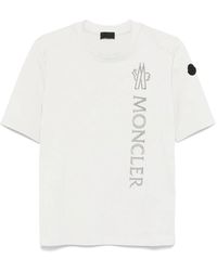 Moncler - Logo-Appliqué T-Shirt - Lyst
