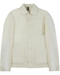 Incotex - Hemdjacke Aus Leinen - Lyst