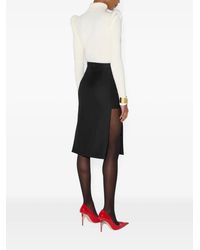 Elisabetta Franchi - Cool Wool Skirt - Lyst