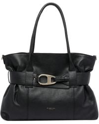 MY BEST BAG - Sac Porté Épaule En Cuir À Logo - Lyst