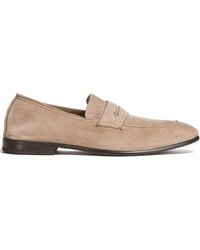 Zegna - L'asola Suede Loafers - Lyst