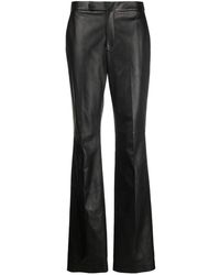 Ralph Lauren Collection - Pantalones rectos de talle alto - Lyst
