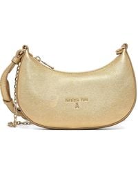 Patrizia Pepe - Logo-Lettering Cross Body Bag - Lyst