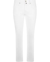 Slowear - Jean Slim À Patch Logo - Lyst