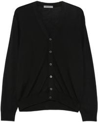 Corneliani - Button-Up V-Neck Cardigan - Lyst