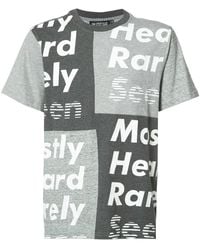 Mostly Heard Rarely Seen - Patchwork T-Shirt - Lyst
