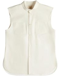 Tod's - Blouse Met Bandkraag - Lyst