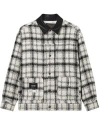 Musium Div. - Check-Pattern Jacket - Lyst