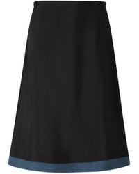 Marni - Fabric Hem Midi Skirt - Lyst