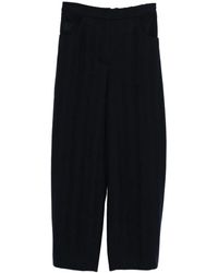 Emporio Armani - Wool Trousers - Lyst