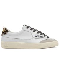 Autry - Windscape Leopard-Print Sneakers - Lyst