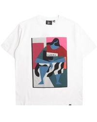 by Parra - Reading The Square Cotton T-Shirt - Lyst
