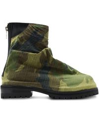 424 - Marathon Camouflage-print Boots - Lyst