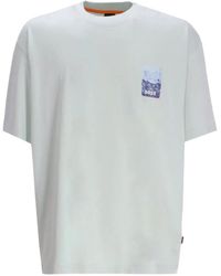 BOSS - T-Shirt À Imprimé Graphique - Lyst