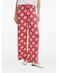 Rip Curl - Ventura Floral-Print Drawstring Palazzo Pants - Lyst