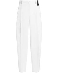 Dolce & Gabbana - Cotton Gabardine Trousers - Lyst
