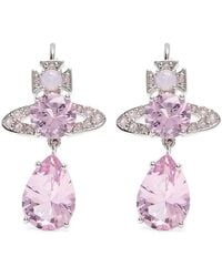 Vivienne Westwood - Orb-Motif Drop Earrings - Lyst