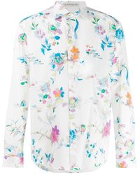 Etro Floral-print Shirt - White