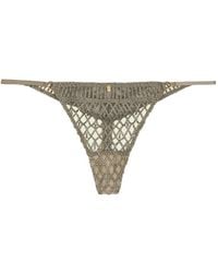 Aubade - Stardust Dream Embroidered Briefs - Lyst