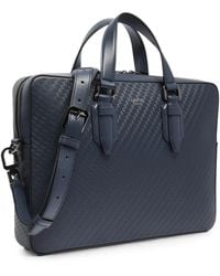 Lancel - Charlie Monogram-Embossed Laptop Bag - Lyst