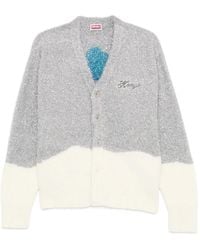 KENZO - Winter Holidays Cardigan - Lyst