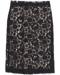 P.A.R.O.S.H. - Peonia Pencil Skirt - Lyst