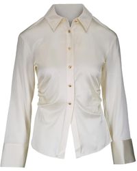 Veronica Beard - Shiona Buttoned Top - Lyst