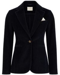 Circolo 1901 - Corduroy Single-Breasted Blazer - Lyst