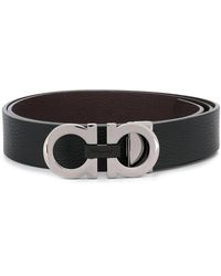 Ferragamo - Calf Leather Belt - Lyst