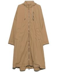 Bimba Y Lola - Camel Fluid A-Line Trench Coat - Lyst