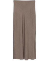 Brunello Cucinelli - サイドスリット マキシスカート - Lyst