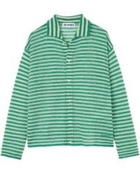 Sunnei - Striped Cardigan - Lyst
