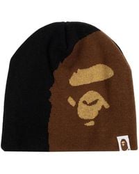 A Bathing Ape - Ape Head Knit Hat - Lyst