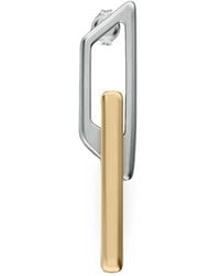 DIESEL - Stainless Steel Drop Earring - Lyst