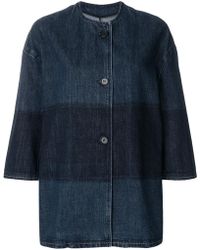 Marni Chaqueta vaquera con botonadura simple - Azul