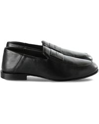Givenchy - Mocassins En Cuir À Logo Appliqué - Lyst