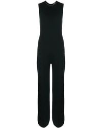 N.Peal Cashmere - Fine-Ribbed Tailored Jumpsuit - Lyst