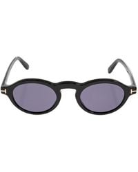 Tom Ford - Aristotele Round-Frame Sunglasses - Lyst